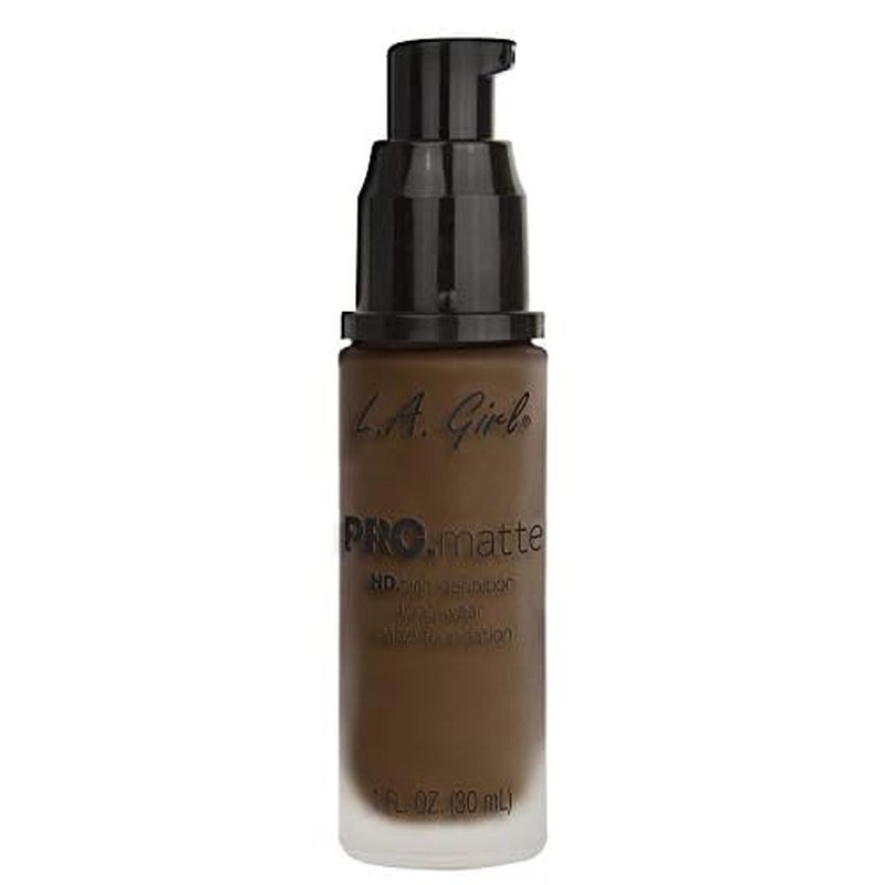L.A. Girl Pro Matte Foundation, Espresso, 1 Fluid Ounce (Pack of 2)