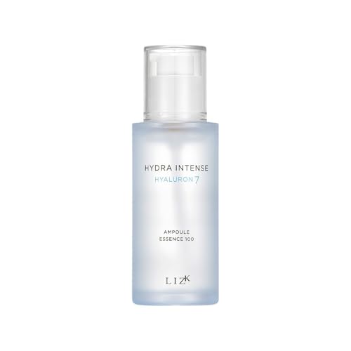 LIZK Hydra Intense Haluron 7 Ampoule Essence 100 50ml/1.16fl.oz, Moistuirzing, Glowy skin, for dry skin type hydrating