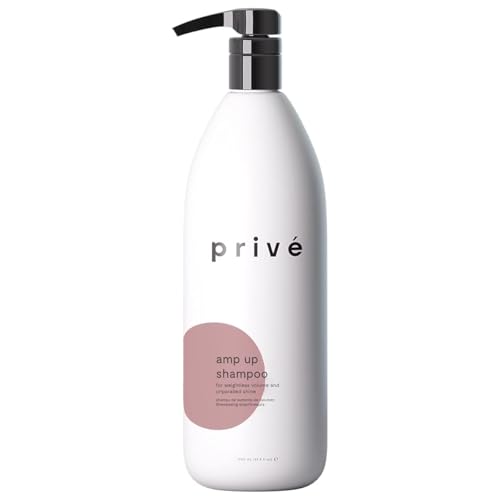 Privé Amp Up Volumizing Shampoo for Fine Hair 33.8 oz - Gentle, Long-Lasting Body