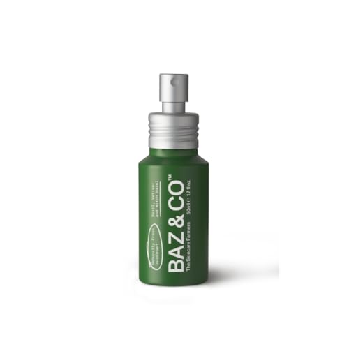 Natural Deodorant Spray for Men - Aluminum-Free, Long-Lasting Odour Protection with Witch Hazel & Vetiver - 50ml