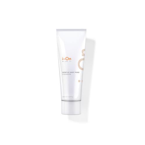 i-On Gentle Deep Pore Cleanser - Effectively Cleanses, Preps Skin for Maximum Skincare Benefits | Removes Makeup & Impurities | Eco-Friendly, Paraben & Cruelty Free (4.23 fl oz)