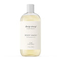 Deep Steep Pure Coconut Body Wash, Hydrating Shower Gel with Hyaluronic Acid & Shea Butter for Sensitive Skin, Bodywash for Women & Men, 17 Fl Oz, 1-Pack