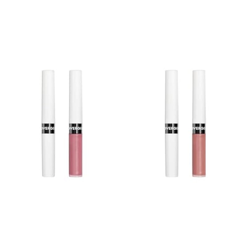 COVERGIRL Outlast All-Day 020 Admire & 010 Sugey Girl 24-Hour Lip Color Bundle