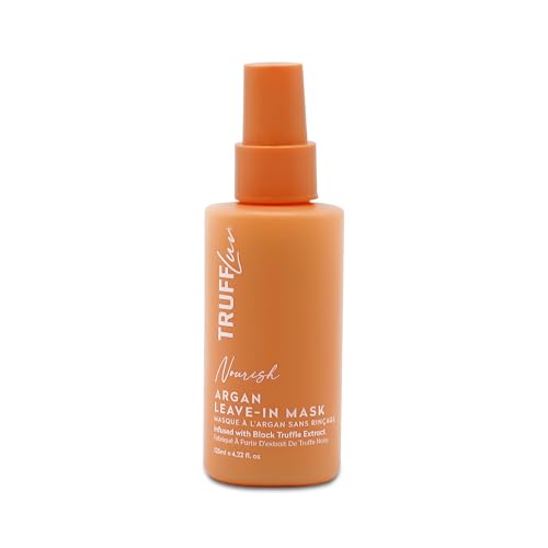 Argan Leave-In Hair Mask with Black Truffle & Macadamia Oil - Nourish & Hydrate, 4.22 oz
