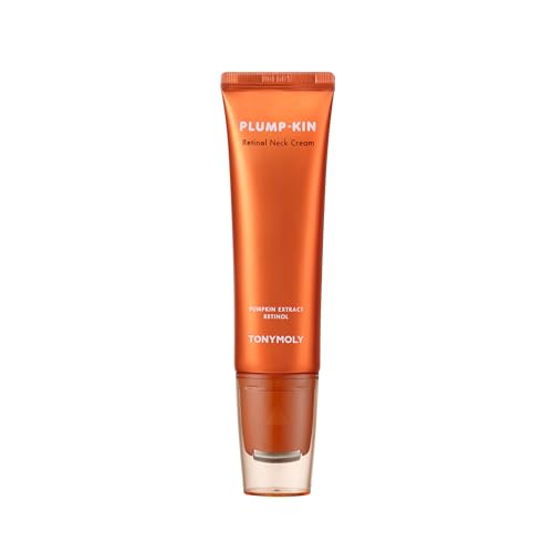 Neck Firming Cream with Retinol & Pumpkin Extract - Anti-Aging, Collagen