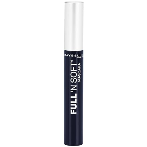 Maybelline New York Full 'N Soft Washable Mascara, Very Black, 1 Count