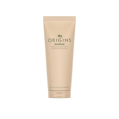 Origins Ginger Exfoliating Body Wash with Bamboo & Walnut, 6.7 Fl Oz