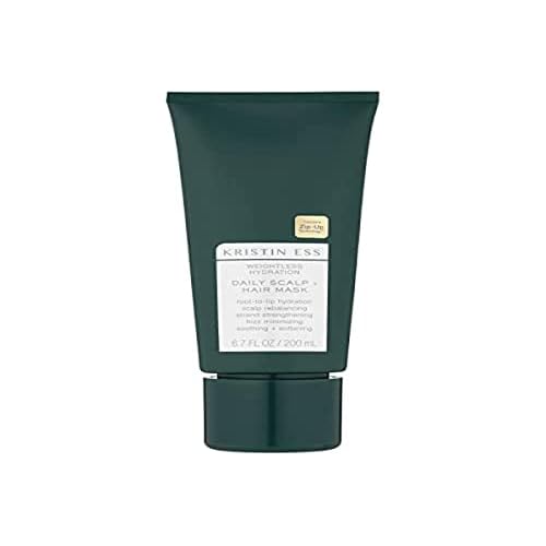 Kristin Ess Hair Weightless Hydration Daily Scalp + Hair Mask - Soothes Scalp, Hydrates Hair, Rebalancing Treatment, Frizz Minimizing, Vegan, Color & Keratin Safe, 6.7 fl oz