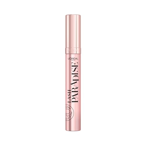 L'Oreal Paris Paradise Waterproof Mascara 6.4ml - Black, Feather-Soft Brush, Enriched with Castor Oil - Variation of THIS listing
