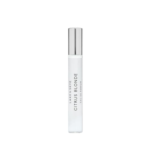 Lake & Skye Citrus Blonde Eau de Parfum Travel Spray 0.5 Fl Oz - Bergamot, Cedarwood, Floral, Fruity, Vegan, Paraben-Free, Cruelty-Free