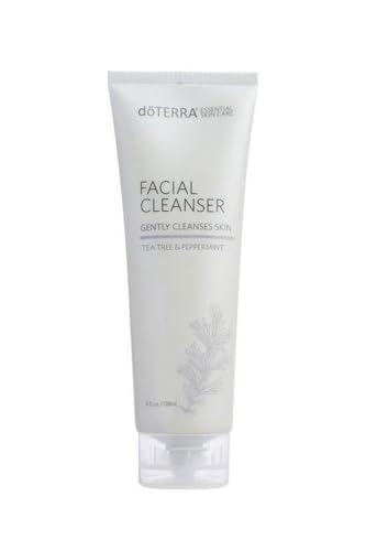 DoTERRA Facial Cleanser – 4 oz with Melaleuca & Peppermint Essential Oils