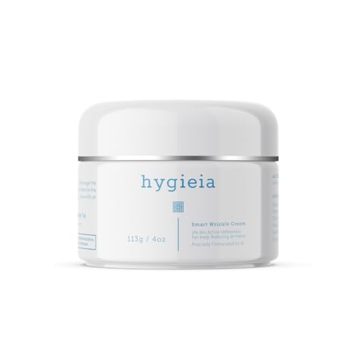 Hygieia + Smart Wrinkle Cream | Liposomal Anti-Aging Face Moisturizer with Bio Active 1% Idebenone, Retinol (Vitamin A), Hyaluronic Acid | Deeply Penetrating Hydration for Fine Lines & Wrinkles | 4 oz