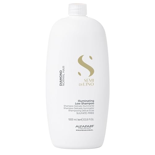 Alfaparf Milano Semi di Lino Diamond Shine Sulfate-Free Shampoo 33.8 Fl Oz