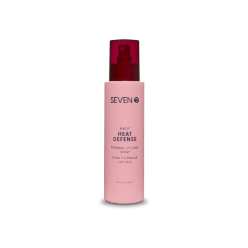 Bergamot 8oz Heat Defense Thermal Styling Spray with Castor Oil & ProVitamin B5 - Frizz Control & Shine