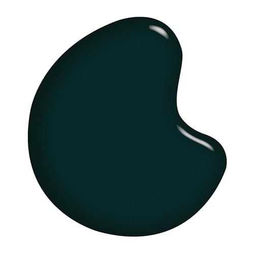 Sally Hansen Miracle Gel Salon Quality Nail Polish | Gel-Like Formula, Two-Step System, No UV Light Needed, Long Lasting | Opaque, Glossy | 676 Jealous Boyfriend | Dark Green Nail Polish