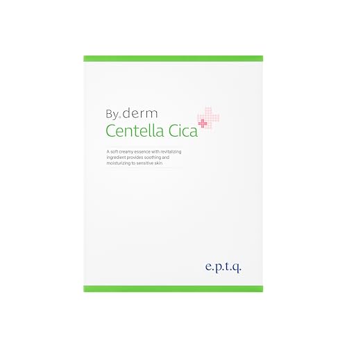 Centella Cica Sheet Mask for Skin Recovery & Acne Care - Hypoallergenic, 5-Pack