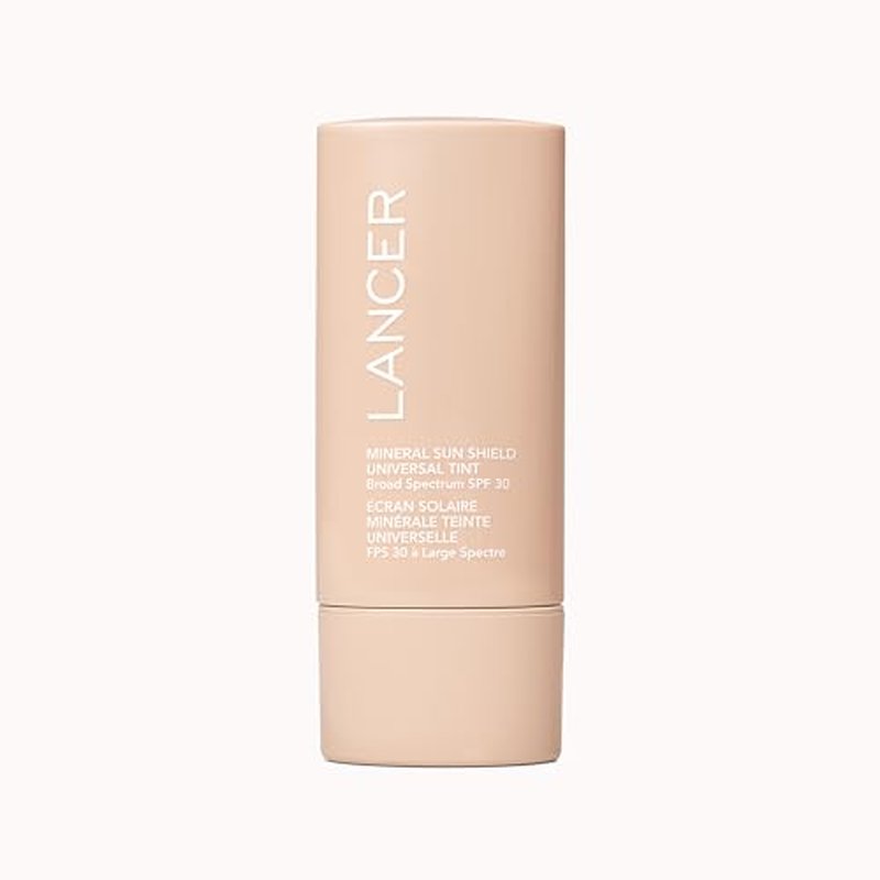 Lancer Skincare Mineral Sun Shield Universal Tint Broad Spectrum SPF 30 Sunscreen, 2 Fl Oz