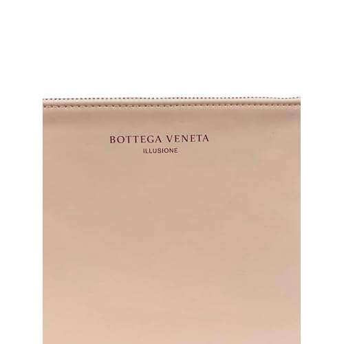 Bottega Veneta ILLUSIONE Leather Zip Cosmetic Pouch Makeup Fragrance Bag (9L X 6H x 0.2 W) - SMALL GIFT BAG - 1467