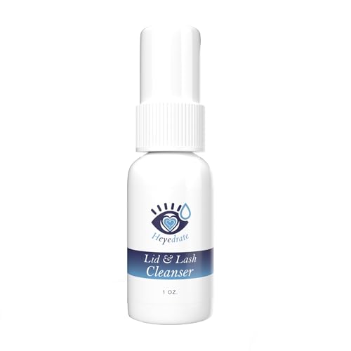 Eye Love Heyedrate Lid & Lash Cleanser Spray 1 oz - Gentle Eyelid & Lash Cleaner - Hypochlorous Acid