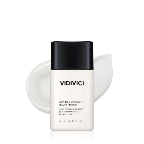 VIDIVICI Skin Illumination Mochi Primer – Hydrating Pore Blurring Face Base with Skincare Benefits