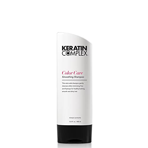 Keratin Complex Color Care Smoothing Shampoo 13.5 Fl Oz - Gentle, Color-Safe Hair Wash