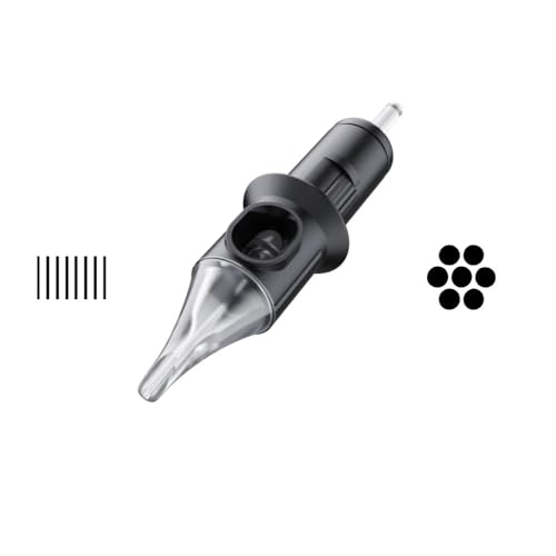 7 Liner Tattoo Cartridges - Safety Liner SLT - Pack of 20 - 0.25mm