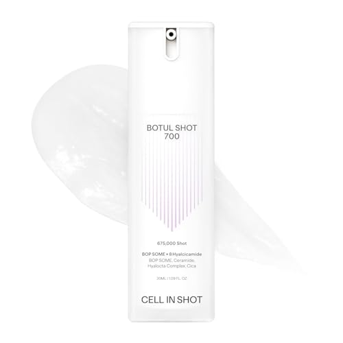 BOTUL SHOT 700 - Korean Microneedling Skin Booster with Centella Asiatica, Hyaluronic Acid and BOP SOME for Daily Pore Tightening. 1.09 fl.oz (30 ml)