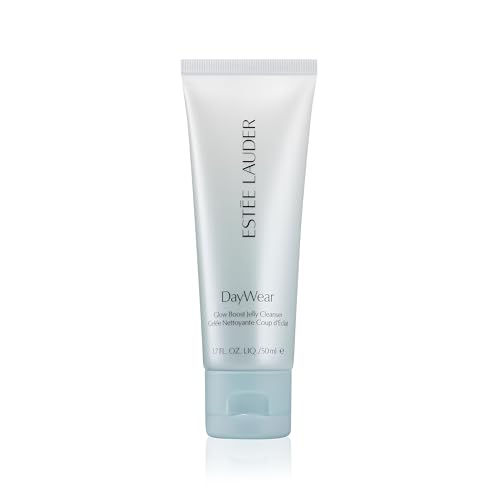 Est?e Lauder DayWear Glow Boost Jelly Cleanser | Pore Minimizing Gel Face Wash with Algae Extract, Cucumber, Caffeine