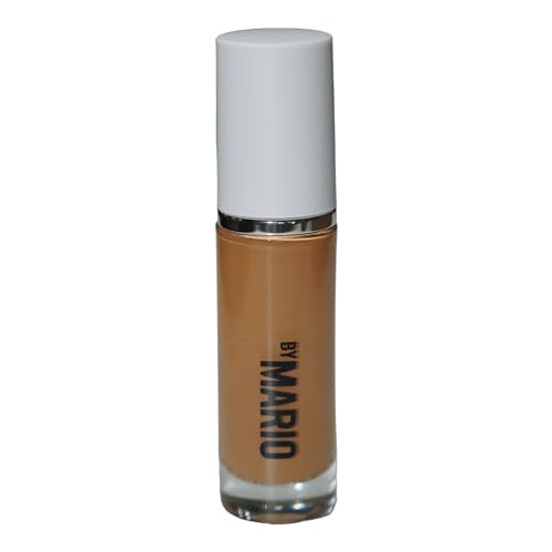 MAKEUP BY MARIO SurrealSkin Liquid Foundation, Liquid Formula, Vegan, Long-wearing coverage, Hydrating, Natural Finish, Size 30 mL (17N - medium with neutral undertone)