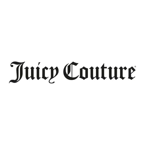 Juicy Couture Black Makeup Bag Cosmetics Organizer Travel Essentials Hanging Hook Faux Quilted Leather Gold Trim