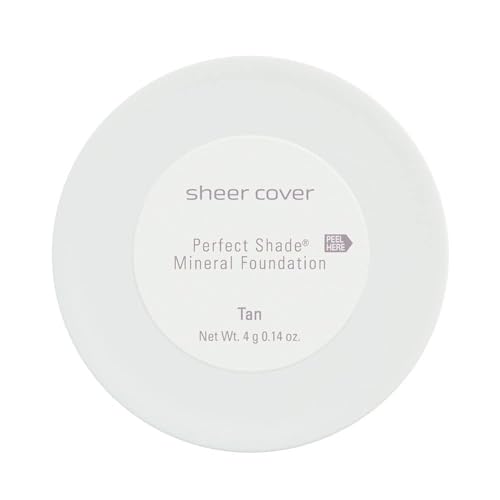 Flawless Face Mineral Foundation & Concealer Set – Tan Shade, 4 Pieces