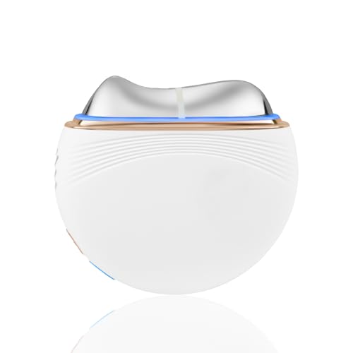 Electric Gua Sha Facial Massager with LED Light & Heat Cold Therapy - Anti-Aging & Sculpting Tool