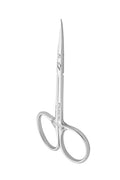 STALEKS PRO S 21 Hook-Tip Cuticle Scissors - Ergonomic Manicure Tool