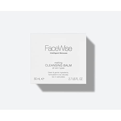 Melting Cleansing Balm, Gentle Cleansing Balm Makeup Remover with Sweet Almond Oil, Salicylate-Free Fragrance 80ml