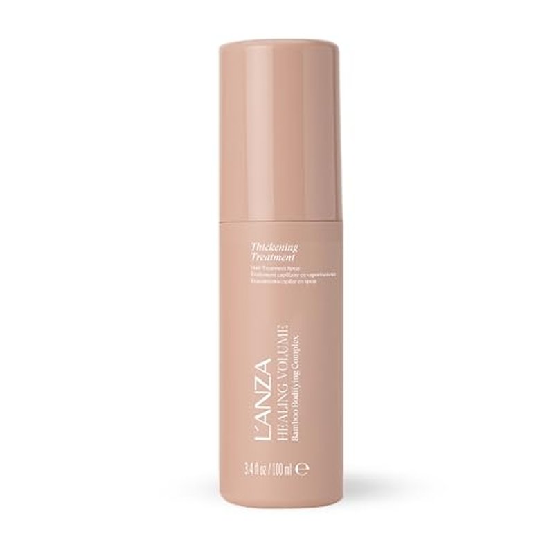 L'ANZA Healing Volume Hair Thickening Treatment Spray, Instant Fullness, Volumizing, Anti-Frizz, Plumps Strands, Heat & UV Defense, Adds Shine, Color Safe Anti-Humidity, Sulfate Free (3.4 Fl Oz)