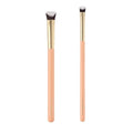 THE TOOL LAB Cover Intensive Duo Brush Set, Foundation & Concealer Brushes for Liquid/Cream, Thin Buildable Coverage, Pore-Blur Base + Spot Detail, Soft Dense Bristles, Professional K-Beauty Tool