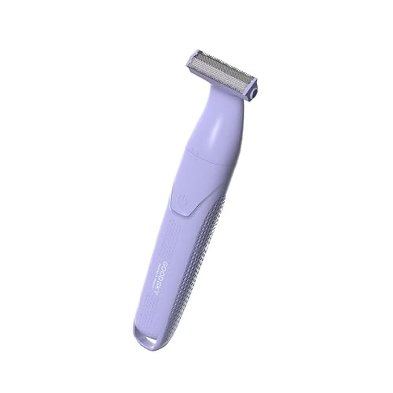 Bikini Trimmer for Women, 3-in-1 Painless Womens Electric Razors & Pubic Hair Trimmer, Waterproof Womens Shaver with Ceramic Blades, USB Rechargeable Lady Groomer for Legs Underarm Face,Violet