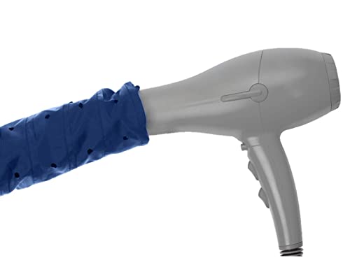 Glow by Daye Large Bonnet Hair Dryer Attachment, Adjustable, Fast Drying, Navy