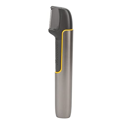 with R Shaped Rounded Corner, Multi Function for Beard Shaving, Body Hair Cutting, Sideburn Trimming, Ergonomic Handle, Retractable, and