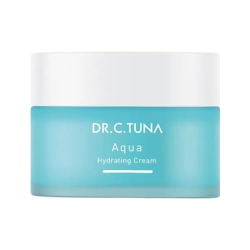 FARMASi Dr. C. Tuna Aqua Hydrating Cream, Intensive Facial Moisturizer with Hyaluronic Acid, Fast-Absorbing Gel Cream for Dryness-Induced Lines, All Skin Types, 1.7 fl oz