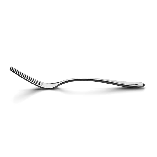 45-Piece Flatware Set for 8 - Modern Voss Silverware with Teardrop Handles