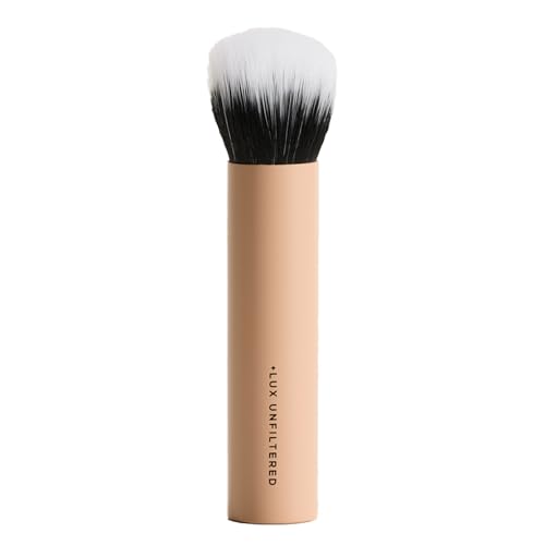 Makeup Blending Brush for Foundation, Blush & Bronzer - Vegan Synthetic Bristles