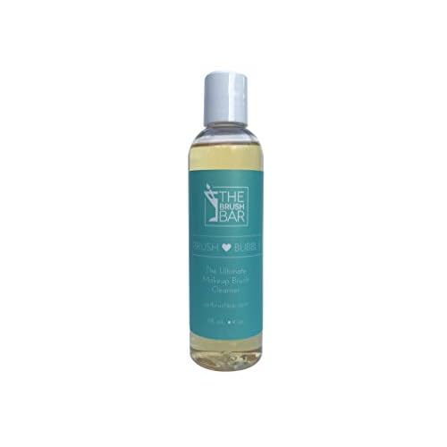 Makeup Brush Cleaner - Conditions and Protects Brushes - No Residue - Quickly and Easily Cleans Foundation Brushes - Plant-derived Ingredients - Makeup Cleaner for Brushes