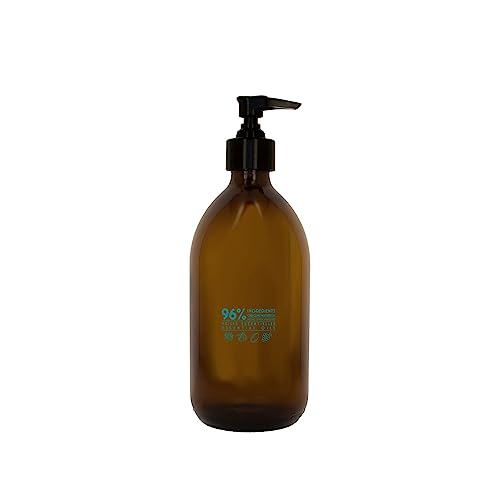 Liquid Hand & Body Soap - Mint Basil Scent, 10 Fl Oz, Verbena Variation