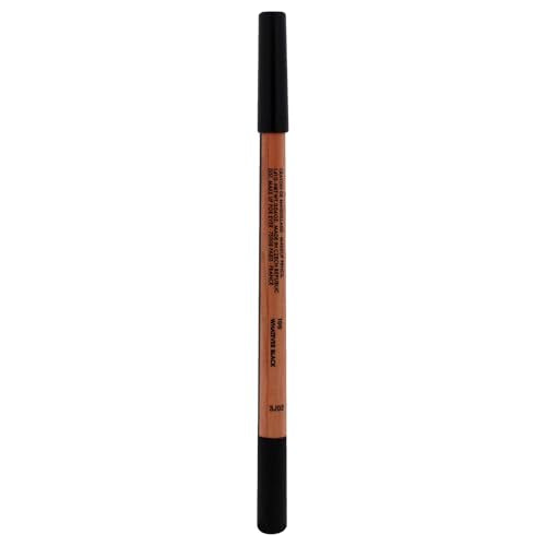 Multi-Use Makeup Pencil for Eyes, Lips, Cheeks & Brows - Black 0.05 oz