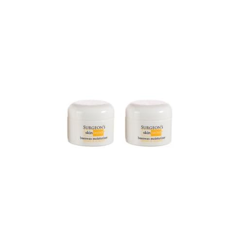 Surgeon's Skin Secret Beeswax Moisturizer Honey Almond 1 Oz Jar (2 Pack)
