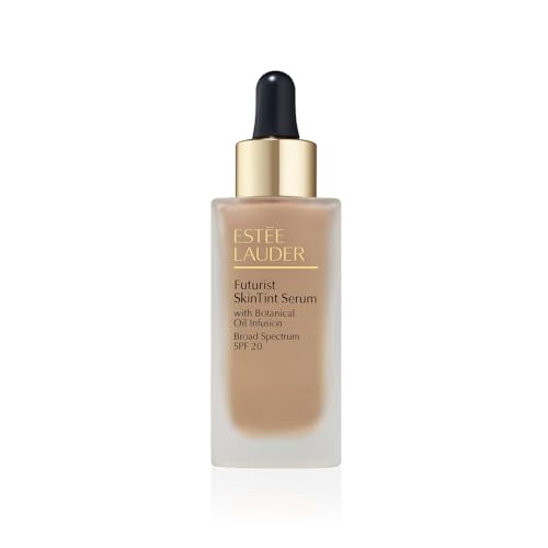 Est?e Lauder Futurist Skin Tint Serum Foundation SPF 20 with Glycerin | Light Coverage, 1.0 Fl Oz