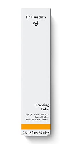 Dr. Hauschka Cleansing Balm - Gentle Gel-to-Milk Face Cleaner, 2.5 Fl Oz