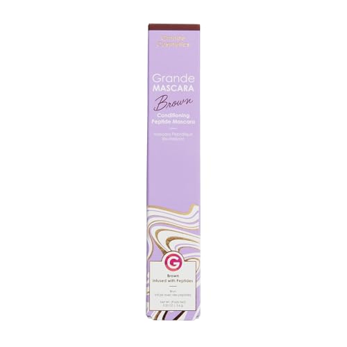 Brown Peptide Infused Mascara - Buildable, Clump-Free, Long-Lasting Lash Extension Friendly