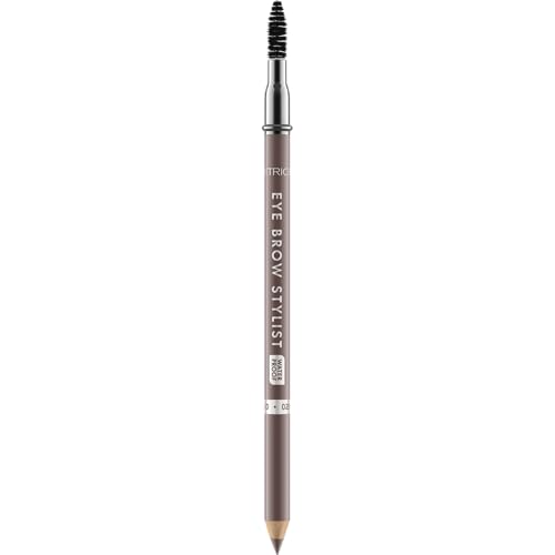 Catrice Stylist Eyebrow pencil With Brush Color 020 Date With Ash-ton 0.057 oz